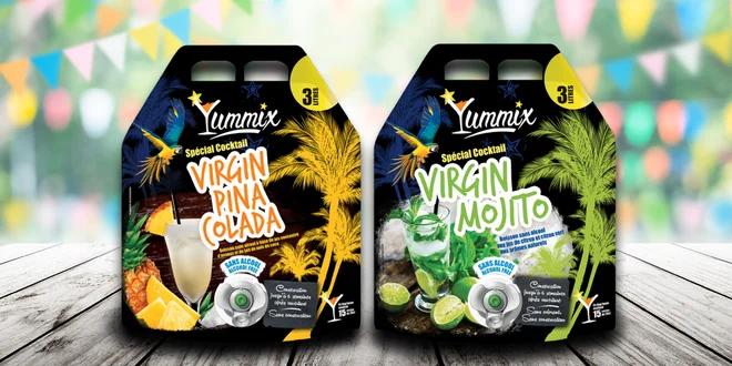 3litrové nealko koktejly: Mojito i Piña Colada