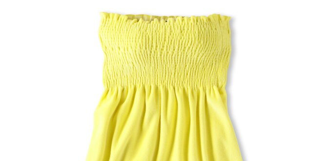 Dámské kanárkově žluté šaty Brunotti