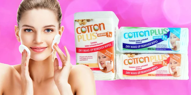 Stačí jen voda: odličovací tamponky mini i maxi