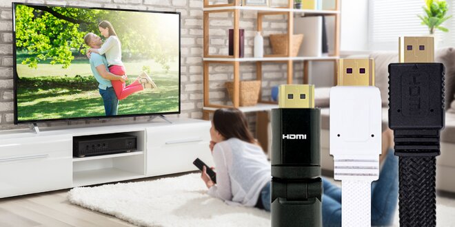 Značkové HDMI kabely Apei pro přenos
