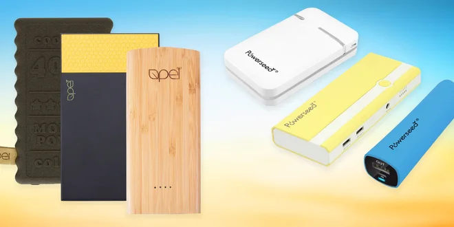 Powerbanky o kapacitě 2400 až 20 000 mAh