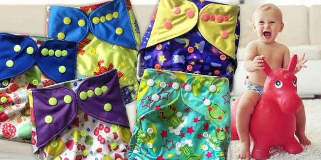 Látkové eco-plenky "vše v jednom" nebo svrcháčky