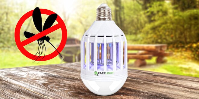 Žárovka a odpuzovač komáru 2v1 Zapp Light