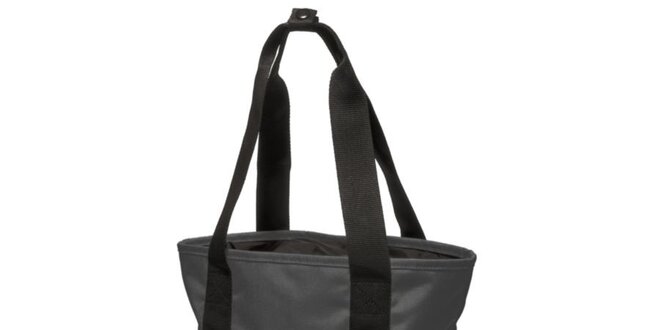 Dámská menší šedočerná taška Eastpak s černými detaily
