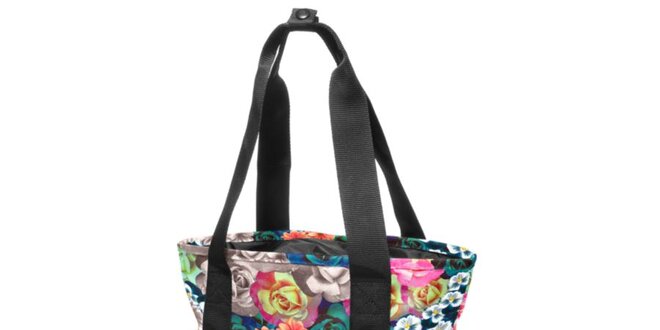 Dámská pestrobarevná taška Eastpak s květinovým potiskem