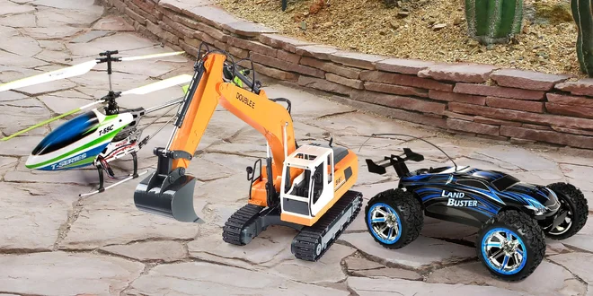 RC modely: tanky, auta, bagry i stavební stroje