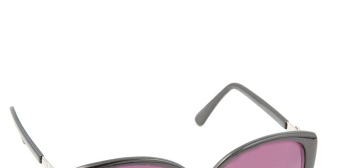 Dámské kočičí brýle s fialovými skly Jeepers Peepers