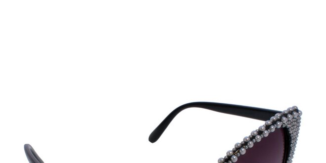 Dámské kočičí brýle s perličkami Jeepers Peepers