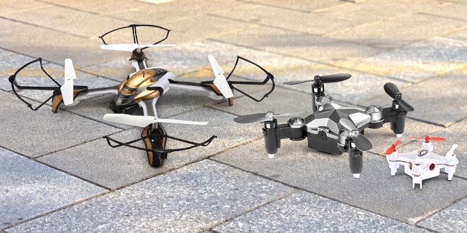 Mini drony s kamerou: Točte videa ze vzduchu