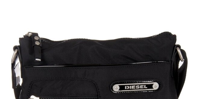 Černá taška přes rameno Diesel