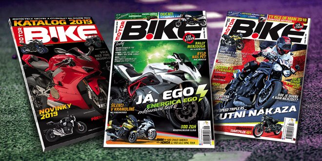 Roční předplatné časopisu Motorbike s katalogem
