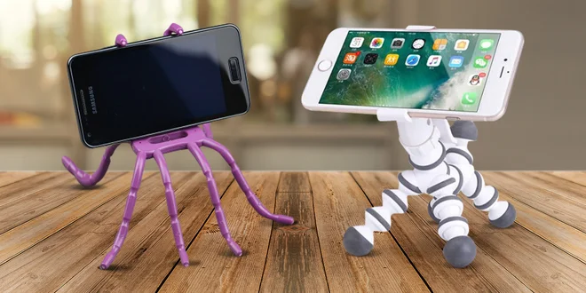 Stylové polohovatelné stojany na telefon i tablet