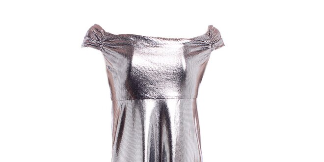 Dámské stříbrné šaty Miss Sixty