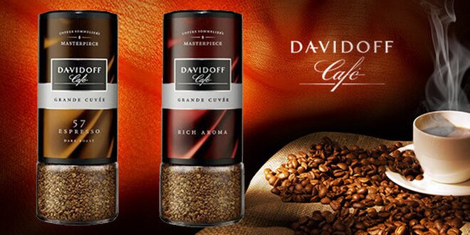 Instantní kávy Davidoff