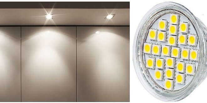 LED žárovka GU10 Premium Line 4W 270 lumen teplá bílá