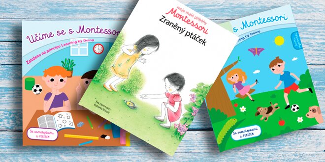 Dětské knížky založené na principu Montessori