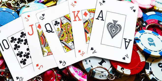 Profesionální plastové poker karty s přívěskem