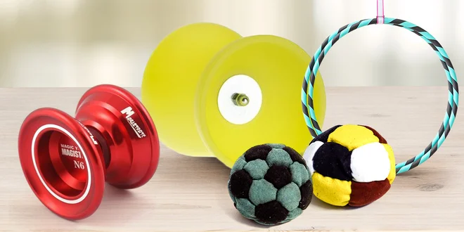Hračky, co vás rozhýbou: Yoyo, Footbag a další