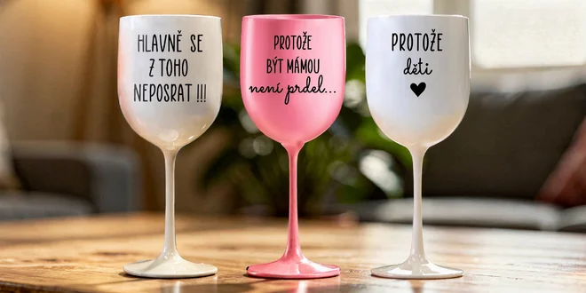 Nerozbitné sklenice na víno, které řeknou všechno