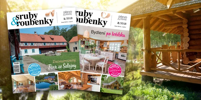 Roční předplatné čtvrtletníku Sruby & roubenky