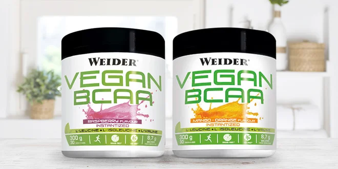 BCAA nejen pro vegany: malina i mango-pomeranč