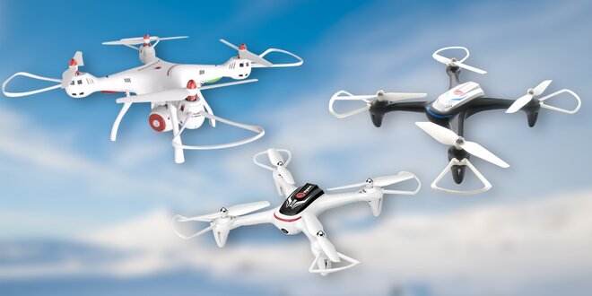 RC drony vhodné i pro začátečníky