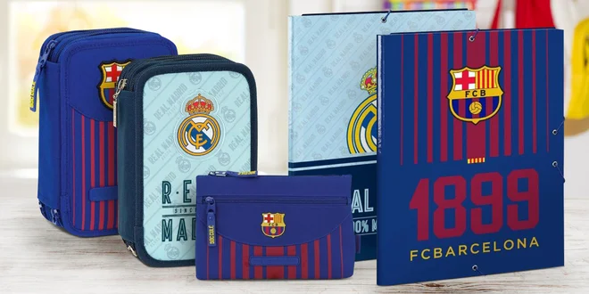 Školní pomůcky se znakem fotbalových klubů