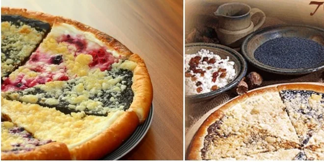 3x tradiční valašský frgál - mák, hruška, tvaroh