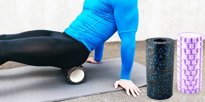 Masážní válec na cvičení, masáže i rehabilitace