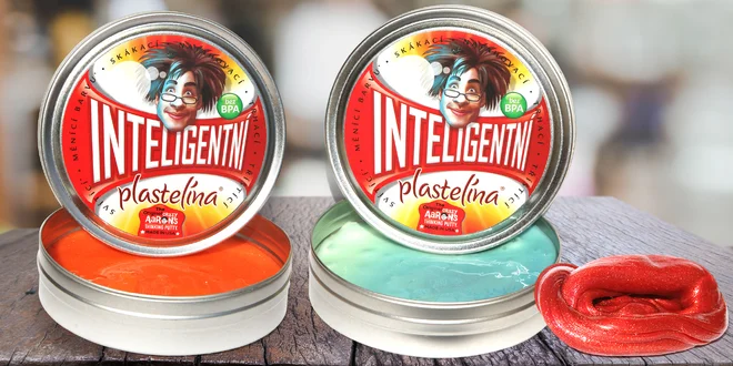 Inteligentní plastelína pro malé i velké tvůrce