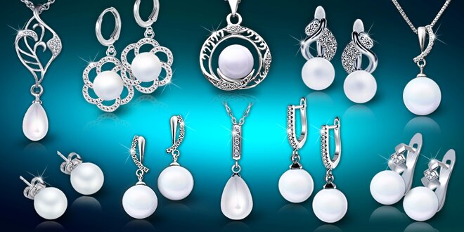Elegantní perlové šperky