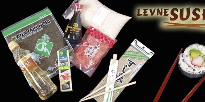 329 Kč za startovací sushi set pro domácí přípravu sushi!