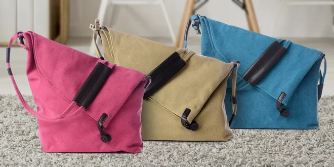 Originální plátěné kabelky pro vaše cennosti