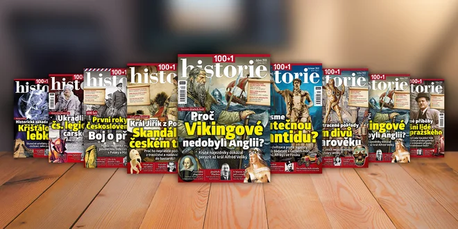 Časopis 100+1 historie, kompletní ročník 2018