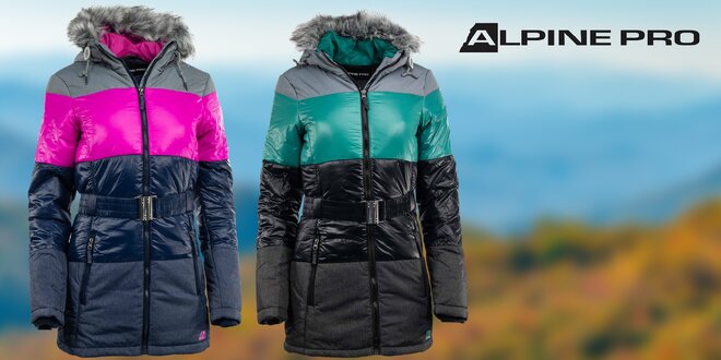 Dámská zimní bunda Alpine Pro s impregnací