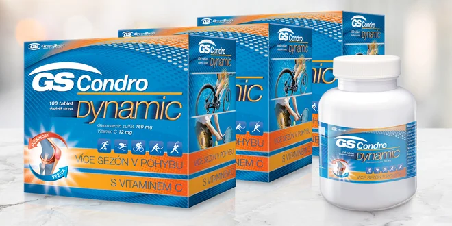 GS Condro Dynamic: 3 balení za cenu dvou