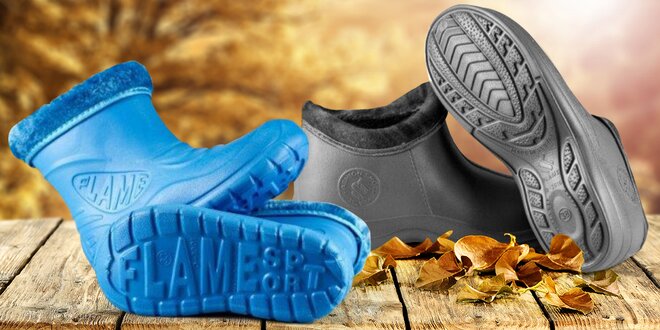 Zateplené boty Flameshoes pro celou rodinu