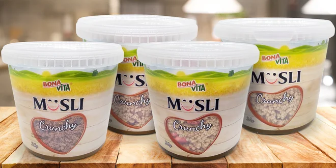 Zapékané křupavé müsli ve dvoukilovém balení