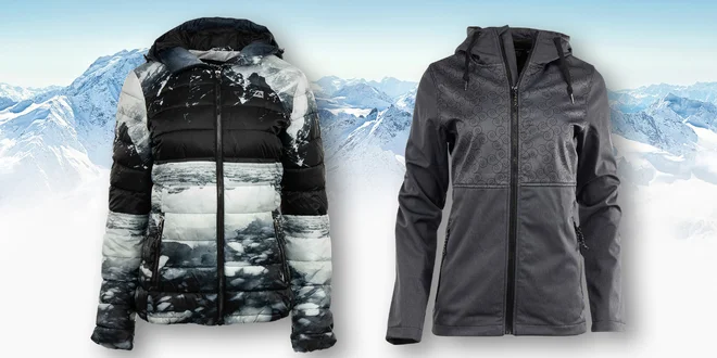 Teplé dámské bundy Alpine Pro ve dvou provedeních
