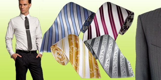 549 Kč za luxusní hedvábnou kravatu značky Beytnur dle výběru