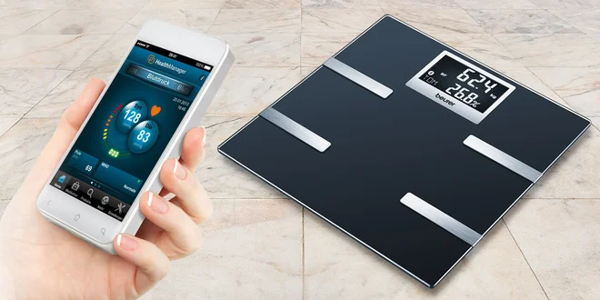 Osobní diagnostická váha BEURER s mobilní aplikací