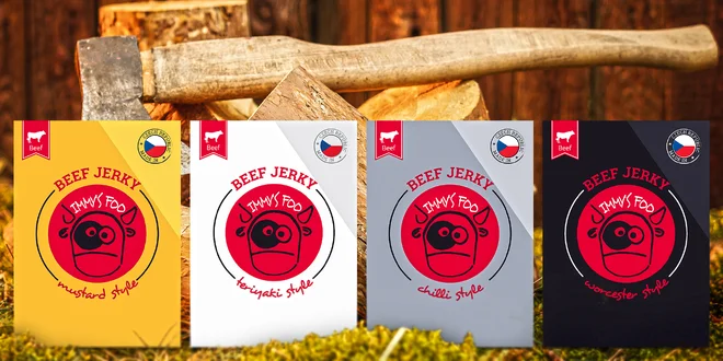 Masové i houbové jerky: česká firma