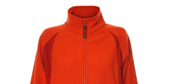 Dámská oranžová fleecová bunda Northland se stojáčkem