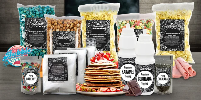 Dárkové poukazy do Snackstore.cz: 500-1000 Kč