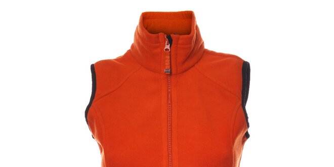 Dámská oranžová fleecová vesta Northland