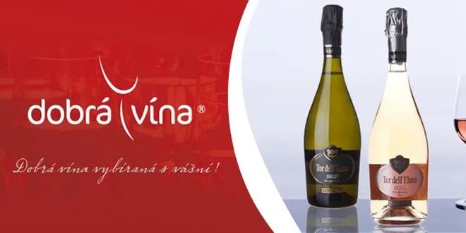 299 Kč za DVĚ jedinečná italská šumivá vína