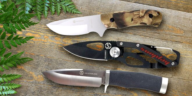 Outdoorové nože z kvalitní oceli