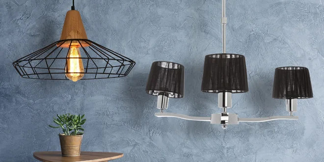 Originální lustry nebo stojací lampa