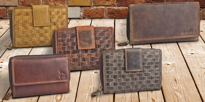 Dámské elegantní kožené peněženky: 4 druhy