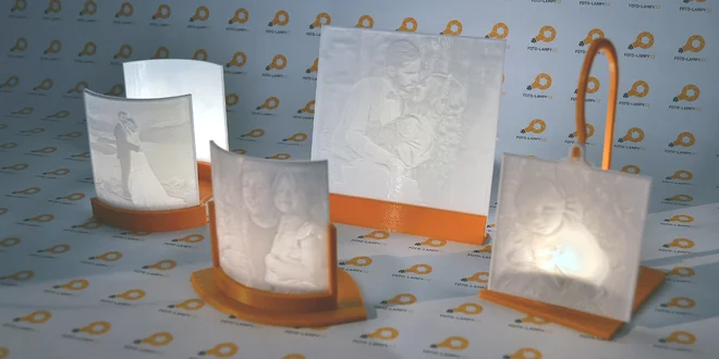 Originální svícen s vaší vlastní fotografií